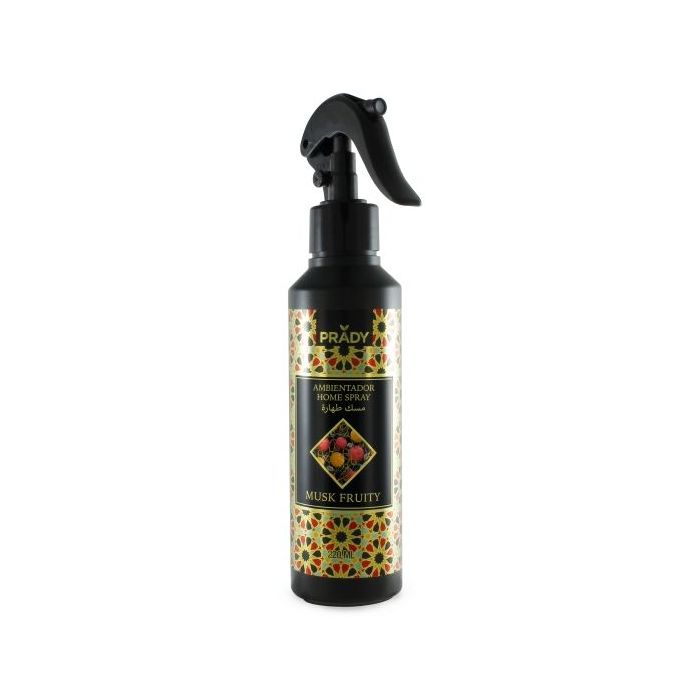 Prady Ambientador Home Spray Coleccion Oriental Musk Fruity - Frasco de 220 ml - Spray Pulverizador