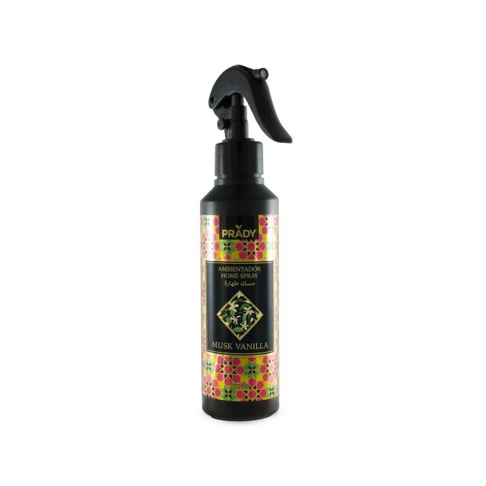 Prady Ambientador Home Spray Coleccion Oriental Musk Vanilla - Frasco de 220 ml - Spray Pulverizador