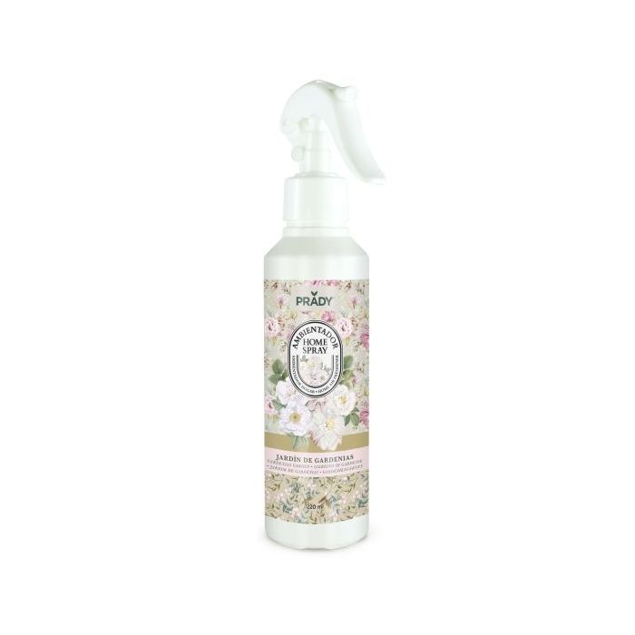 Prady Ambientador Home Spray Jardin de Gardenias - Frasco de 220 ml - Spray Pulverizador