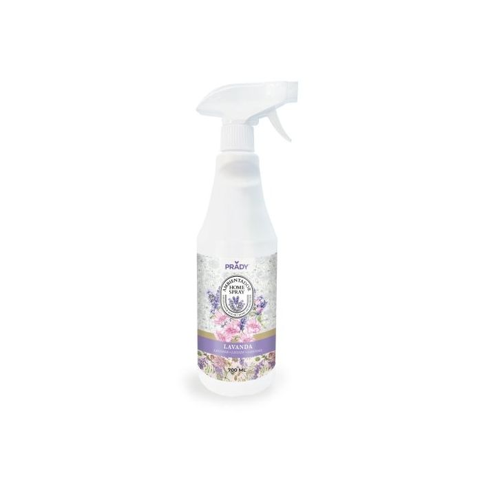 Prady Ambientador Home Spray Lavanda - Frasco de 700 ml - Spray Pulverizador