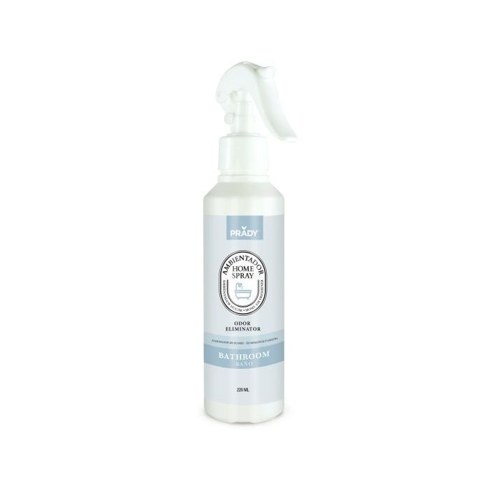 Prady Ambientador Home Spray Neutralizador de Olores Para Baño - Frasco de 220 ml - Spray Pulverizador