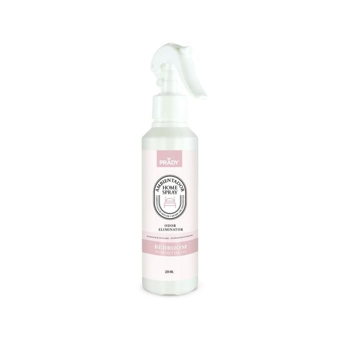 Prady Ambientador Home Spray Neutralizador de Olores Para Dormitorio - Frasco de 220 ml - Spray Pulverizador