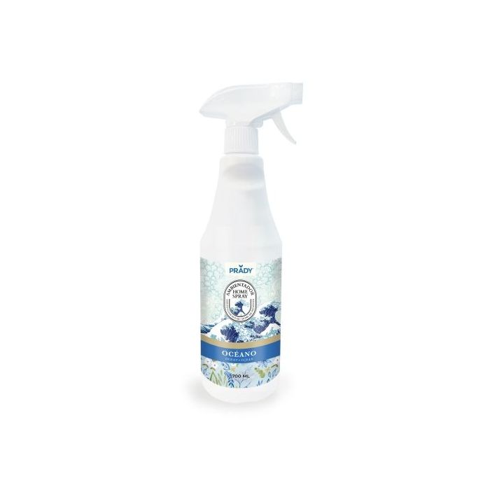 Prady Ambientador Home Spray Oceano - Frasco de 700 ml - Spray Pulverizador