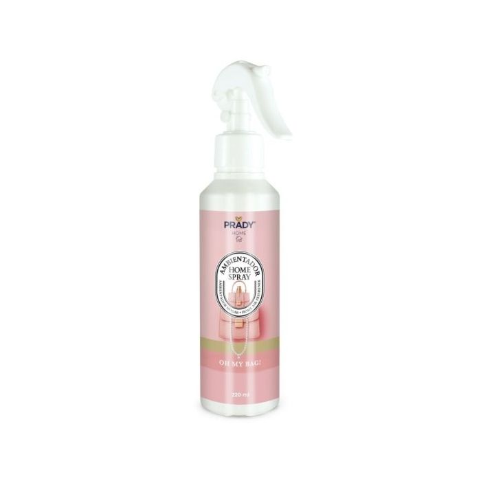 Prady Ambientador Home Spray Oh My Bag - Frasco de 220 ml - Spray Pulverizador