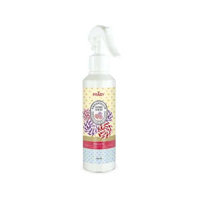 Prady Ambientador Home Spray Piruleta - Frasco de 220 ml - Spray Pulverizador