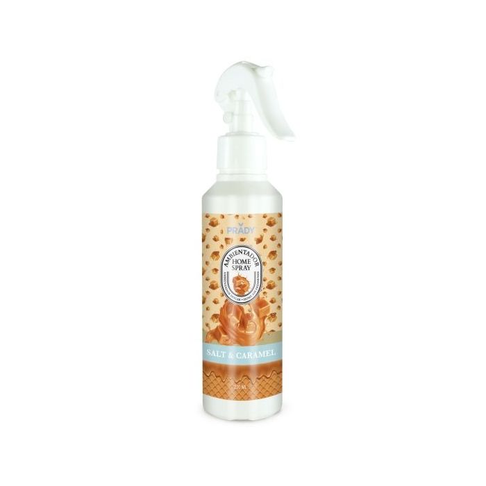 Prady Ambientador Home Spray Salt & Caramel - Frasco de 220 ml - Spray Pulverizador