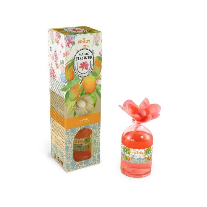 Prady Ambientador Magic Flower Mango - Frasco de Cristal 100ml
