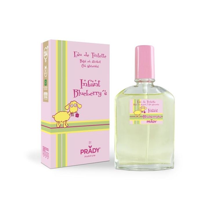 Prady Colonia Infantil Infant Blueberry´s - Frasco de 90 ml - Spray Pulverizador