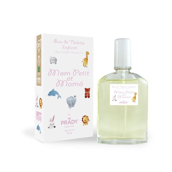 Prady Colonia Infantil Mom Petit et Mama - Frasco de 90 ml - Spray Pulverizador