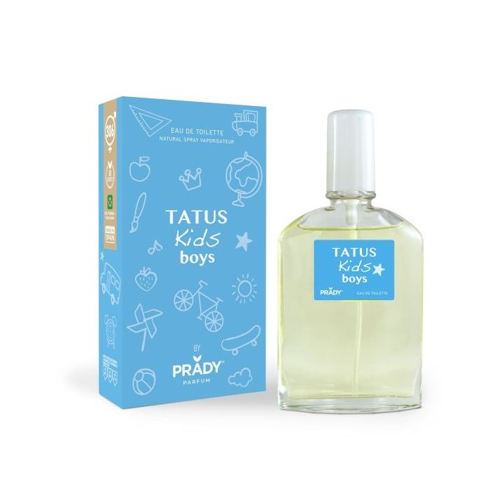 Prady Colonia Infantil Tatus Kids Boys - Frasco de 90 ml - Spray Pulverizador