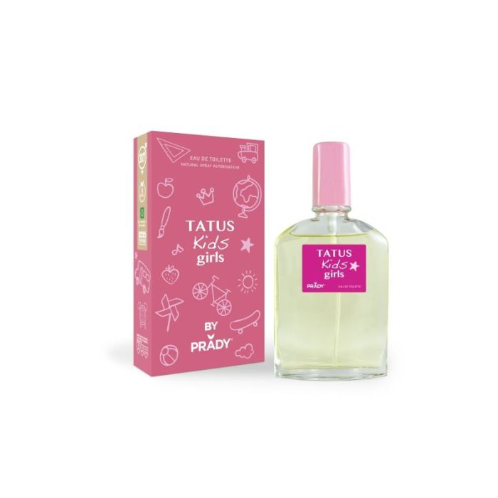 Prady Colonia Infantil Tatus Kids Girls - Frasco de 90 ml - Spray Pulverizador