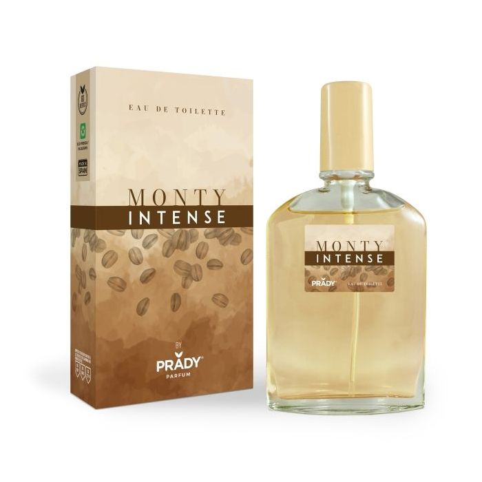 Prady Colonia Unisex Monty Intense - Frasco de 90 ml - Spray Pulverizador