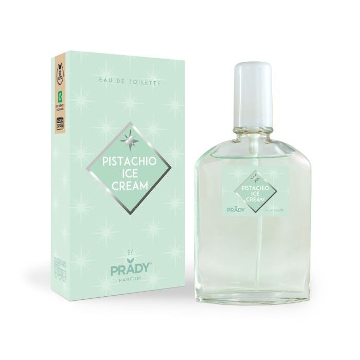 Prady Colonia Unisex Pistachio Ice Cream - Frasco de 90 ml - Spray Pulverizador