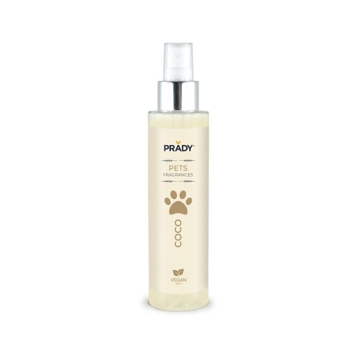 Prady Perfume Para Mascota Coco - Frasco de 150 ml - Spray Pulverizador