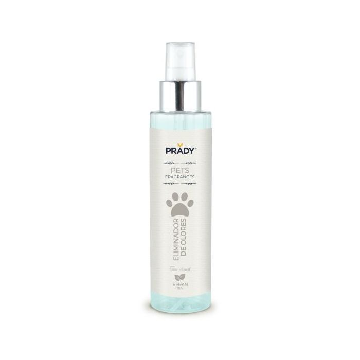 Prady Perfume Para Mascota Eliminador de Olores - Frasco de 150 ml - Spray Pulverizador