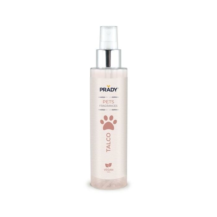 Prady Perfume Para Mascota Talco - Frasco de 150 ml - Spray Pulverizador