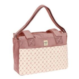 Safta Marsala Bolso de 17.94L - Adaptable al Carrito - Bolsillos Frontales - Compartimento con Cremallera - Organizador Interior - Bandolera Ajustable - Interior Forrado - 460x150x260mm - Color Rosa