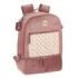 Safta Marsala Mochila para Carrito Bebe de 19.4L - Cierre con Doble Tirador - Bolsillo Frontal con Cremallera - Bolsillo Termo - Bolsillo Lateral para Biberon - 300x150x430mm - Color Rosa
