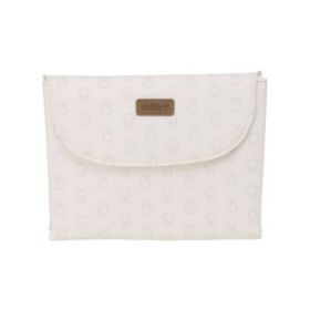 Safta Miffy Mum Moon Cambiador de Bebe Plegable - Repelente de agua - Compacto - Facil de Limpiar - 400x500mm - Color Blanco