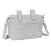Safta Sophie la Girafe Mum Bolso de 17.94L - Adaptable al Carrito - Cremallera - Bolsillos Frontales - Organizador Interior - Bandolera Ajustable - 460x150x260mm - Color Gris Claro
