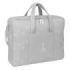 Safta Sophie la Girafe Mum Maleta de Bebe de 28L - Cremallera Doble - Bolsillos Internos - Forrada y Acolchada - Bandolera Ajustable - Asas Superiores - 500x140x400mm - Color Gris Claro