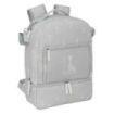 Safta Sophie la Girafe Mum Mochila para Carrito Bebe de 19.4L - Bolsillos Internos - Cremallera Doble Facil - Bolsillo Termo - Bolsillo Lateral - 300x150x430mm - Color Gris Claro