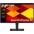 Samsung Essential S40GD Monitor 24" IPS FullHD 100Hz - Respuesta 5ms - Ajustable en Altura, Giratorio e Inclinable - USB, HDMI, DisplayPort - VESA 100x100mm - Color Negro