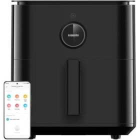 Xiaomi Smart Air Fryer 6.5L Freidora de Aire 1800 W - Conveccion 360 Grados - Funcion Desengrase - Control Inteligente Mi Home - Color Negro
