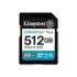 Kingston Tarjeta SDXC 512GB UHS-I U3 V30 Clase 10 200MB/s Canvas Go Plus