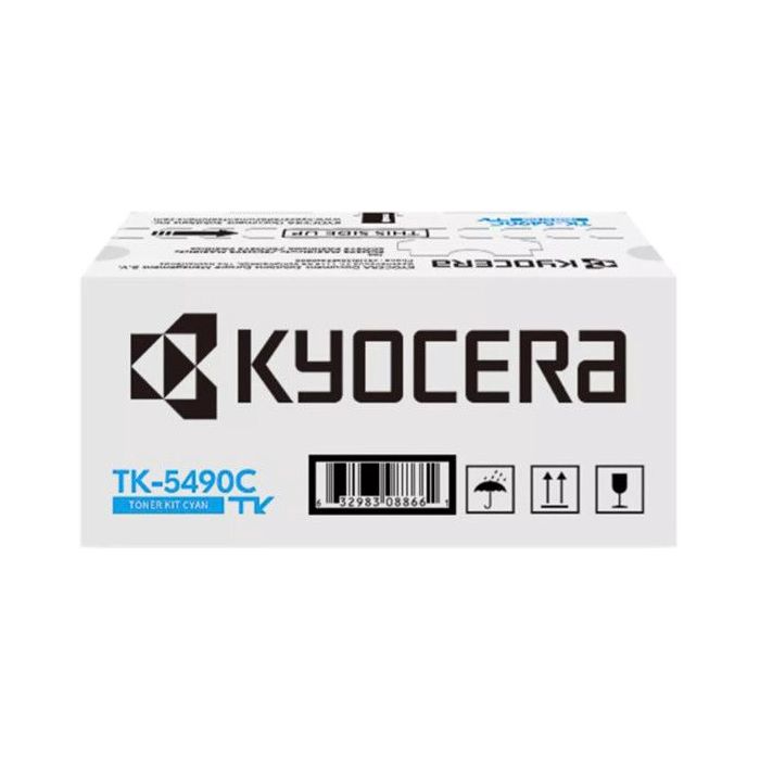 Kyocera TK5490C Cyan Cartucho de Toner Original - 1T0C22CNL1/TK5490C