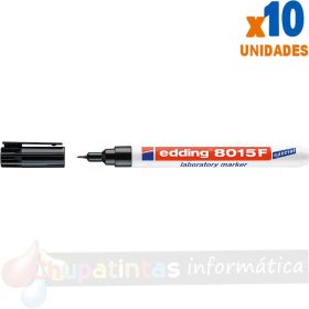 Edding 8014 Rotulador Permanente Especial Laboratorio - Punta Redonda 0.75mm - Color Negro-1