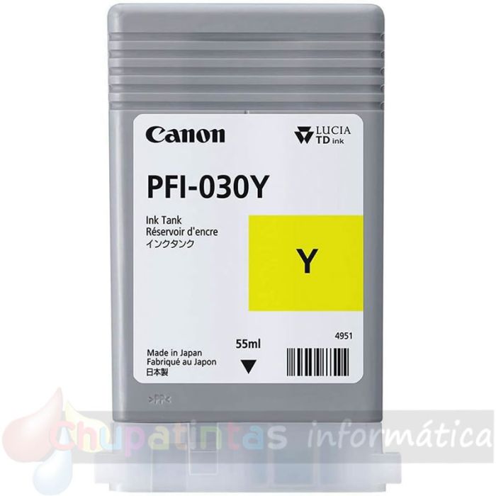 Canon PFI030 Amarillo Cartucho de Tinta Original - 3492C001 - Mejor precio-2