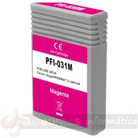 Canon PFI031 Magenta Cartucho de Tinta Pigmentada Genérico - Reemplaza 6265C001