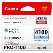 Canon PFI4100 Cyan Photo Cartucho de Tinta Original - PFI4100PC/6781C001
