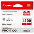 Canon PFI4100 Rojo Cartucho de Tinta Original - PFI4100R/6785C001