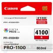 Canon PFI4100 Rojo Cartucho de Tinta Original - PFI4100R/6785C001