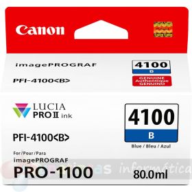 Canon PFI4100 Blue Cartucho de Tinta Original - PFI4100BL/6786C001