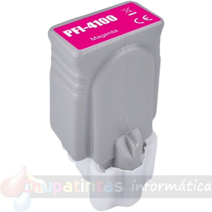 Canon PFI4100 Magenta Cartucho de Tinta Pigmentada Genérico - Reemplaza PFI4100M/6779C001