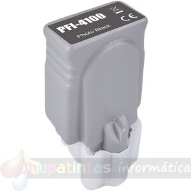 Canon PFI4100 Negro Foto Cartucho de Tinta Pigmentada Genérico - Reemplaza PFI4100PBK/6777C001