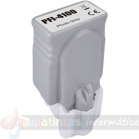 Canon PFI4100 Gris Foto Cartucho de Tinta Pigmentada Genérico - Reemplaza PFI4100PGY/6784C001