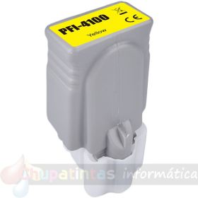 Canon PFI4100 Amarillo Cartucho de Tinta Pigmentada Genérico - Reemplaza PFI4100Y/6780C001