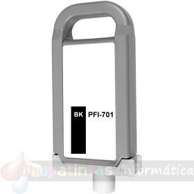 Canon PFI701/PFI301 Negro Cartucho de Tinta Genérico - Reemplaza 0900B001/1486B001