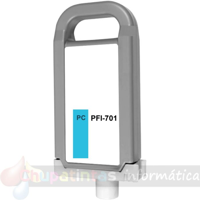 Canon PFI701/PFI301 Cian Foto Cartucho de Tinta Genérico - Reemplaza 0904B001/1490B001