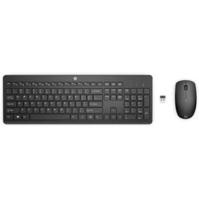 HP 235 Combo Teclado y Raton Inalambricos - 2.4GHz - Raton Optico 1600 DPI - Autonomia Hasta 16 MesesColor Negro