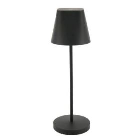 Unilux Ava Lampara LED de Escritorio - Resistente al Agua - Apta para Uso Exterior - Color Negro