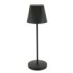 Unilux Ava Lampara LED de Escritorio - Resistente al Agua - Apta para Uso Exterior - Color Negro
