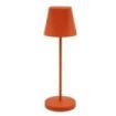 Unilux Ava Lampara LED de Escritorio - Resistente al Agua - Apta para Uso Exterior - Color Naranja