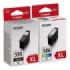 Canon PG-595XL/CL-586XL Multipack de 2 Cartuchos de Tinta Originales - 7170C004