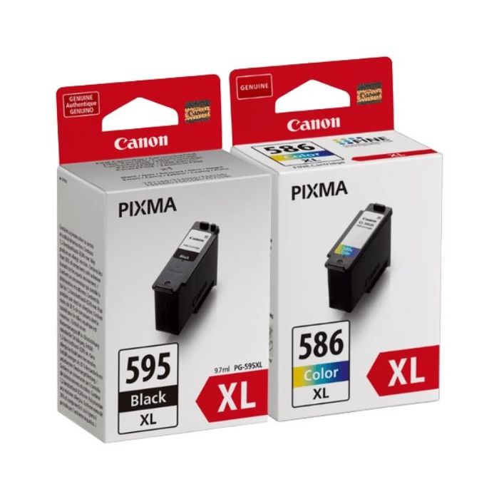 Canon PG-595XL/CL-586XL Multipack de 2 Cartuchos de Tinta Originales - 7170C004