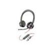 HP Poly Blackwire 8225 Auriculares con Microfono - Cancelacion de Ruido - USB-C/A -  ANC Hibrida Avanzada - Controles en Cable